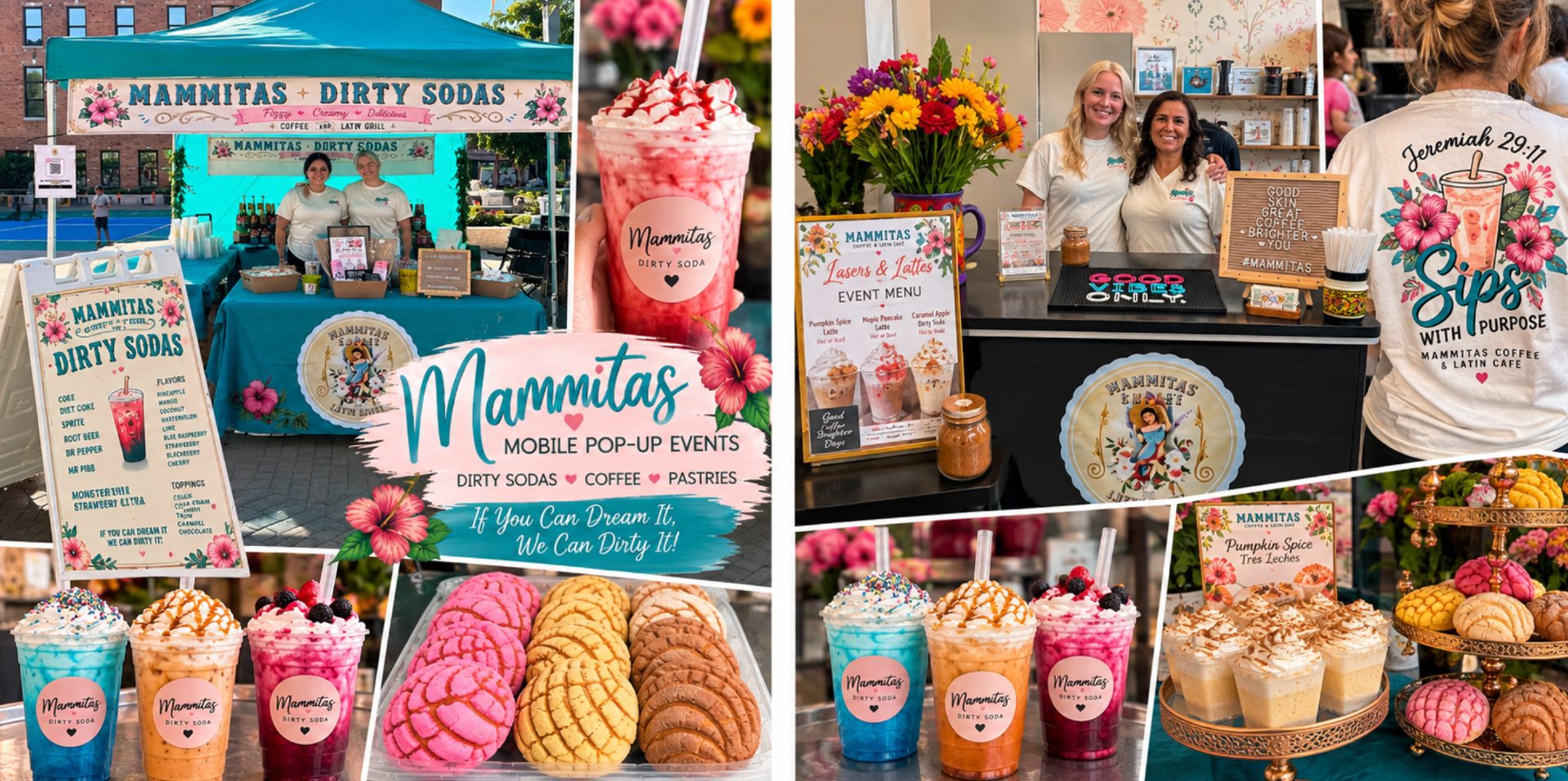 Dirty Sodas, Coffee & Pastries