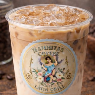 Iced Cafe con Leche (24 oz.)