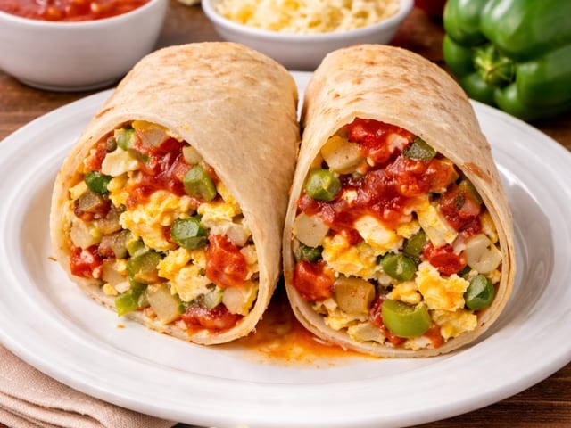 Veggie Burrito.