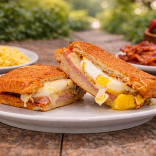 Mammitas Ham Breakfast Sandwich