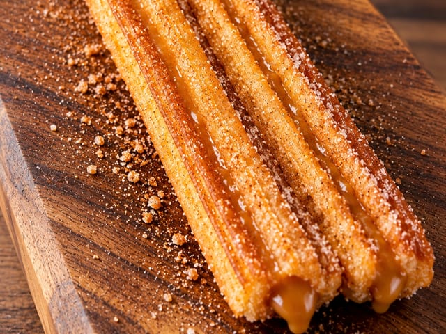Churros De Cajeta "Caramel Filling".
