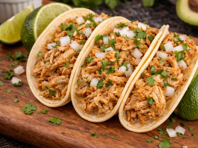 3 Street Tacos (Chicken).