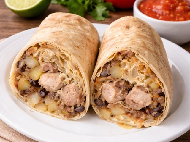 Chicken Burrito.