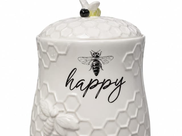'Ceramic Bee Treat Jar (SKU#: 18564) '.