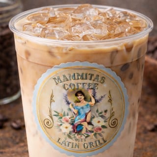 Iced Cafe con Leche (16 oz.)