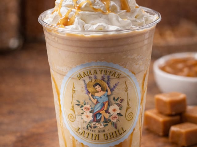 Dulce de Leche Frappe.
