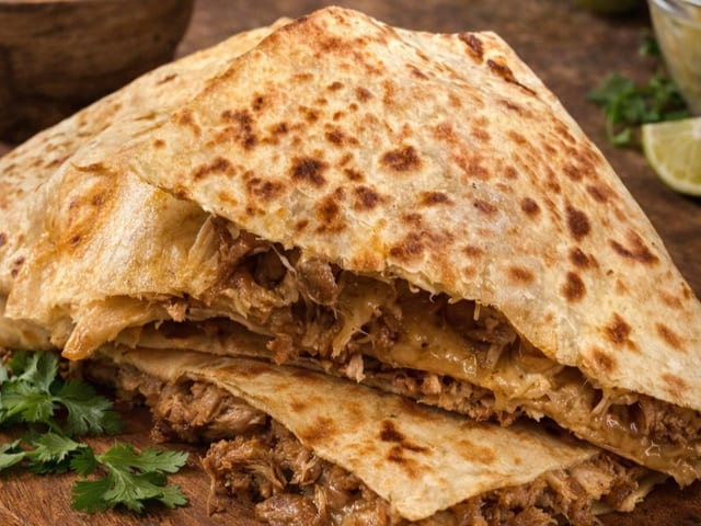 Carnitas Quesadilla.