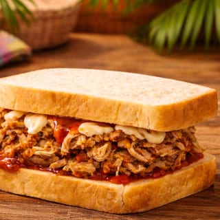 Tropical Paradise Pork Sandwich