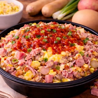 Ham Breakfast Burrito Bowl (GF)