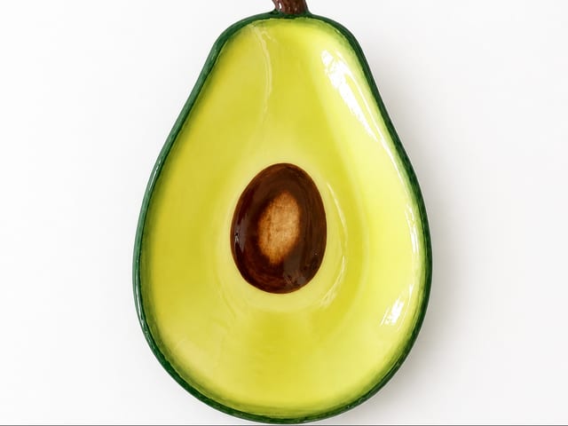'Ceramic Avocado Plate General Gifts (SKU#: 14656) '.